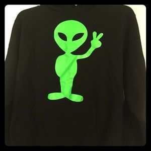 Kids Alien Hoodie